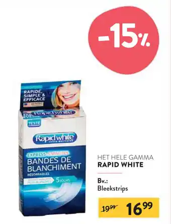 Di Rapid White Bleekstrips aanbieding