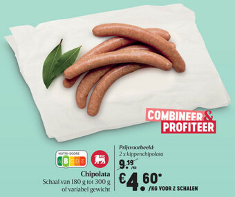 Delhaize Chipolata aanbieding