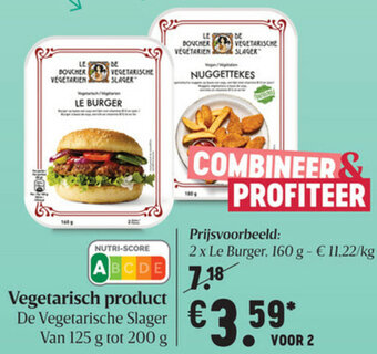Delhaize Vegetarisch product aanbieding