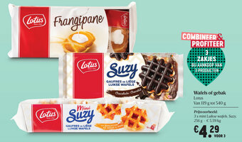 Delhaize Wafels of gebak aanbieding