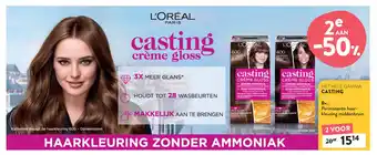 Casting Permanente haar kleuring middenbruin