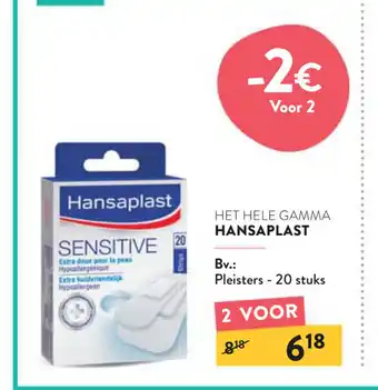 Di Hansaplast Pleisters - 20 stuks aanbieding