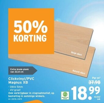 GAMMA Clickvinyl/pvc magnus xb aanbieding