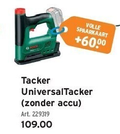 GAMMA Tacker universaltacker (zonder accu) aanbieding