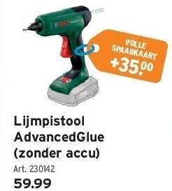 GAMMA Lijmpistool advancedglue (zonder accu) aanbieding