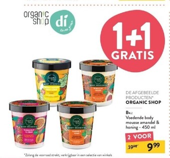 Di Organic shop aanbieding