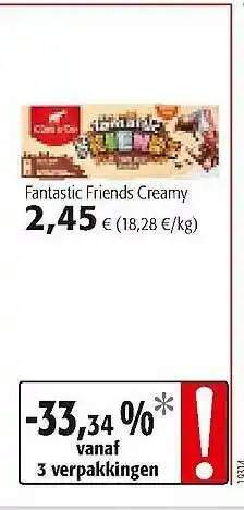 Colruyt Côte D'or Fantastic Friends Creamy aanbieding
