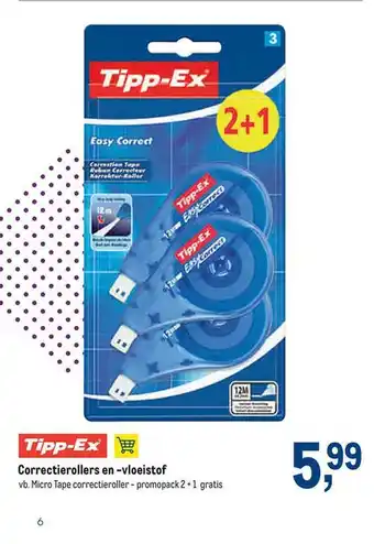 Tipp-ex Correctierollers En -vloeistof