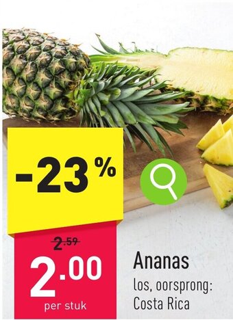ALDI Ananas aanbieding