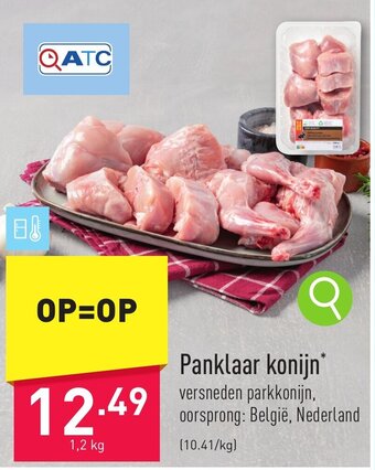ALDI Panklaar konijn aanbieding