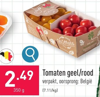ALDI Tomaten geel/rood 350g aanbieding