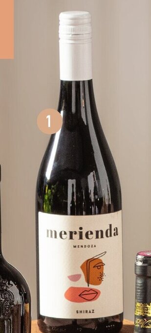 ALDI Argentijnse rode wijn Merienda 75 cl aanbieding