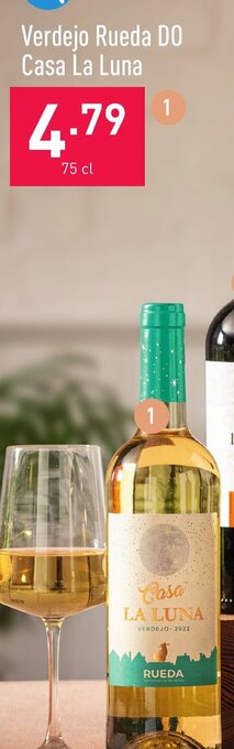ALDI Verdejo Rueda DO Casa La Luna 75 cl aanbieding
