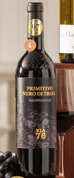 ALDI Primitivo Nero di Troia IGP 75 cl aanbieding