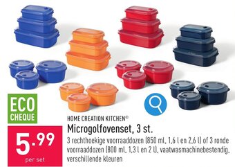 ALDI HOME CREATION KITCHENⓇ Microgolfovenset, 3 st. aanbieding