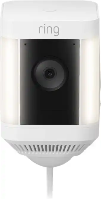Coolblue Ring spotlight cam plus - plug in - wit aanbieding