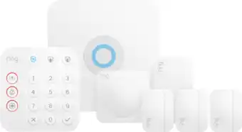 Coolblue Ring alarmsysteem met 3 magneetcontacten en 1 bewegingssensor aanbieding