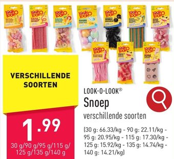 ALDI LOOK-O-LOOKⓇ Snoep aanbieding