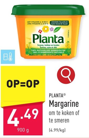 ALDI PLANTAⓇ Margarine 900g aanbieding