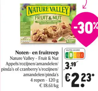 Delhaize Noten- en fruitreep aanbieding