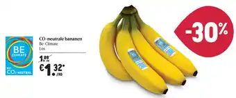 Delhaize Co-neutrale bananen aanbieding