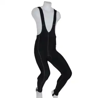 Decathlon Lange koersbroek voor volwassenen met enkelbanden met rits + lussen p2r eco fond aanbieding