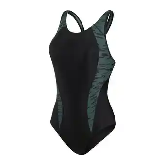 Decathlon 1-delig dames zwempak met panelen speedo allov aanbieding