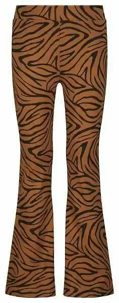 HEMA HEMA Kinderlegging Flared Zebra Bruin (bruin) aanbieding