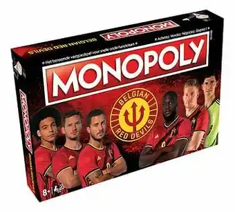 Dreamland Monopoly Belgian Red Devils aanbieding