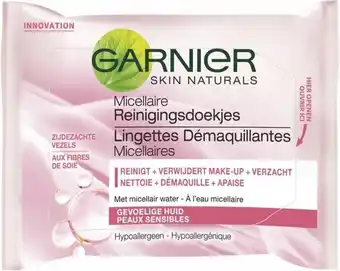 Bol.com Garnier skinactive micellaire reinigingsdoekjes - 25 stuks - gezichtsreiniging aanbieding
