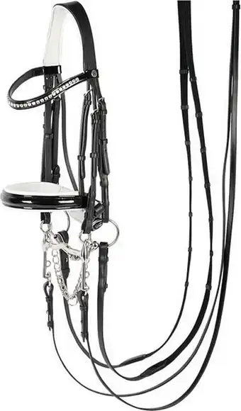 Harry's horse hoofdstel s&t chique full zwart