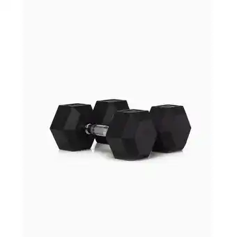 Decathlon Hexagonale dumbbells 12,5 kg (paar) - boomfit aanbieding