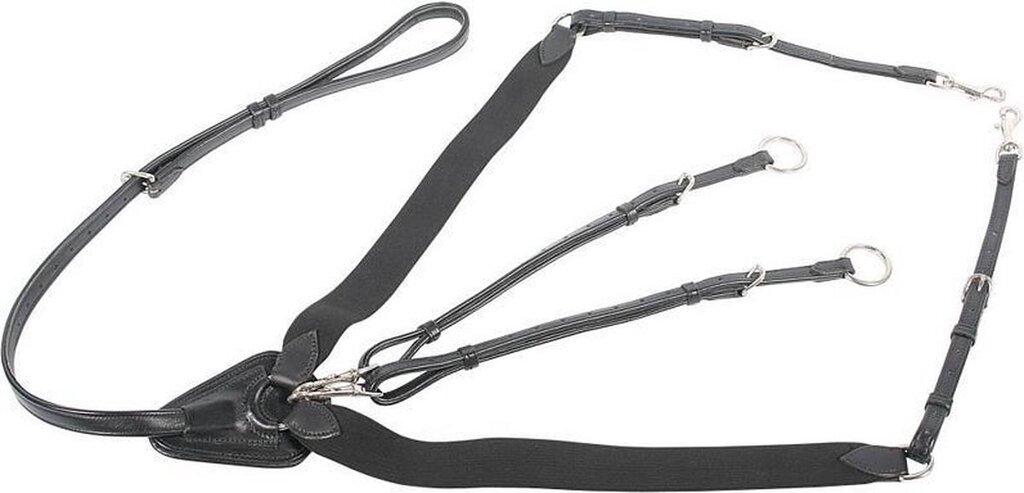 Bol.com Harrys horse elastisch voortuig - zwart - full aanbieding