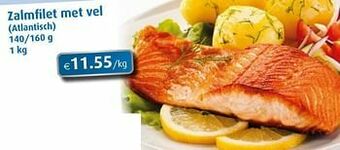 Aronde Zalmfilet met vel aanbieding