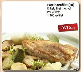 Parelhoenfilet