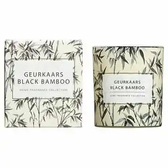 Geurkaars Black Bamboo