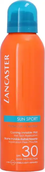 Lancaster sun sport body sun sport cooling invisible mist spf30 200ml