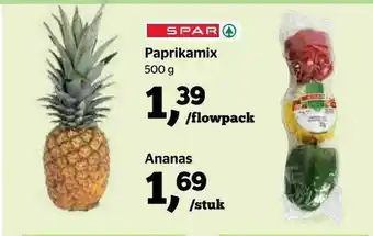 Paprikamix, Ananas
