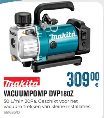 Meno Makita Vacuumpomp DVP180Z aanbieding