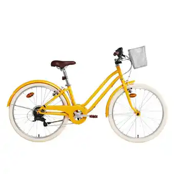 Decathlon Stadsfiets voor kinderen elops 500 24 inch 9-12 jaar aanbieding