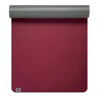 Decathlon Gaiam yoga mat - 5 mm - earth lovers magenta / grey aanbieding