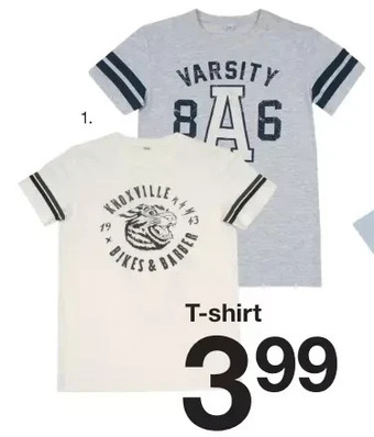 Zeeman T-shirt aanbieding