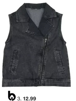 Zeeman Denim gilet aanbieding