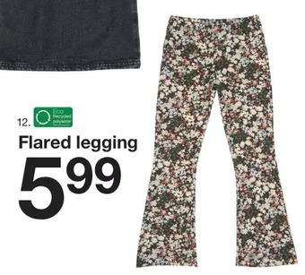 Zeeman Flared legging aanbieding