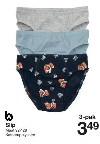 Zeeman Slip aanbieding
