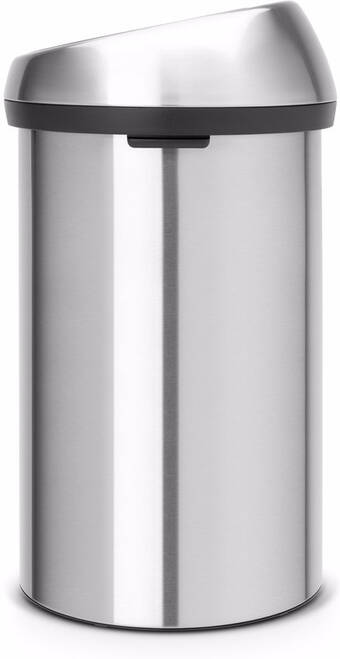 CoolBlue Brabantia touch bin 60 liter matt steel + vuilniszakken (120 stuks) aanbieding