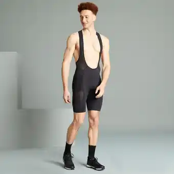 Decathlon Mtb ondershort met bretels expl 700 zwart aanbieding
