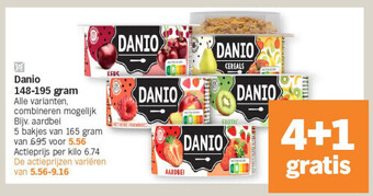 Albert Heijn Danio 148-195 gram aanbieding