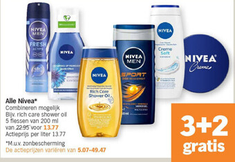 Albert Heijn Alle nivea aanbieding