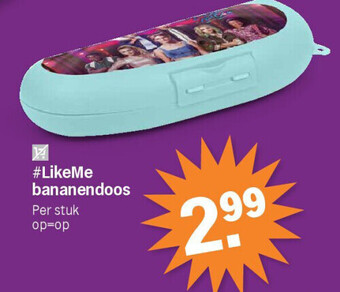 Albert Heijn Likeme bananendoos aanbieding